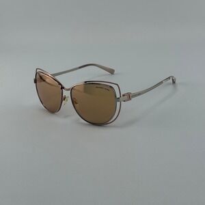 Michael Kors Audrina I MK1013 Sunglasses Rose Gold Silver Cat Eye 1121R1 58mm